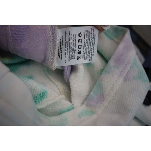 Nike DM1871-530 Men's Sz M Green/Pink Tie Dye Jordan Sport DNA Fleece Shorts - Picture 4 of 11